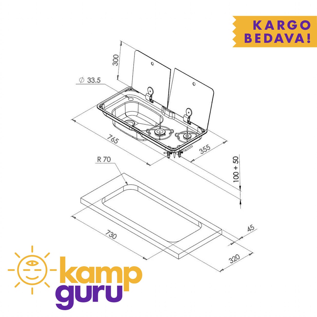 ci̇ft-gozlu-ayrik-cam-kapakli-kombi̇nasyonlu-ocak