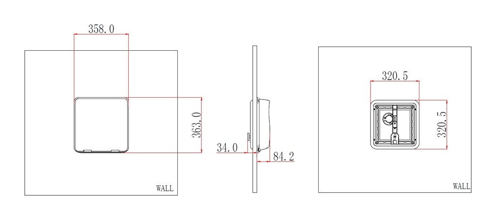 Berhimi Tavan Havalandırma Heki Fanlı 28x28 (RH280280)