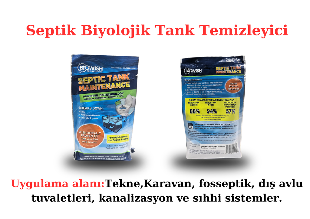 Septik Tank Canlı Bakteri