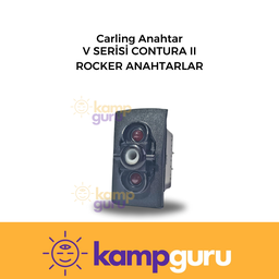 Carling Rocker Anahtar V4BB/V4DB 1-1 1P 2xLED